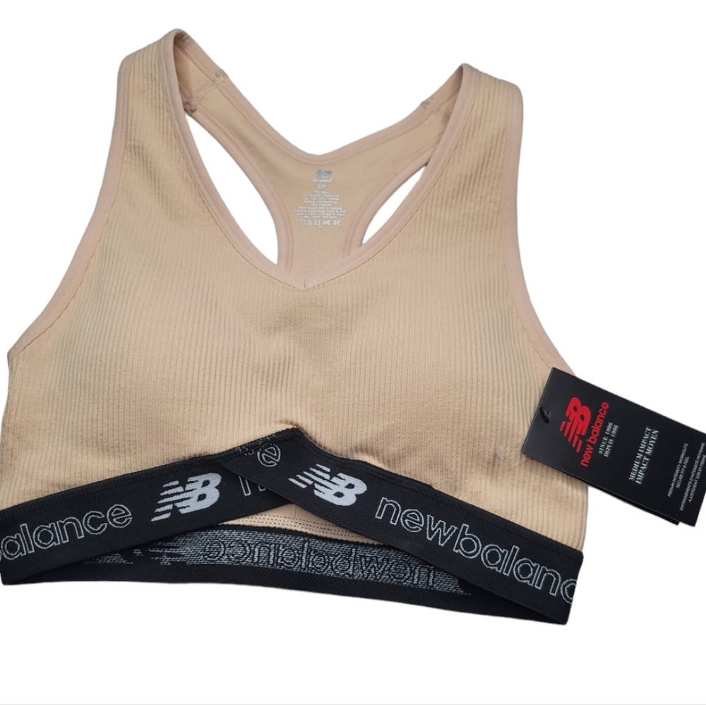 New Balance Sports Bra Medium Impact  Womens Size Small NEW
